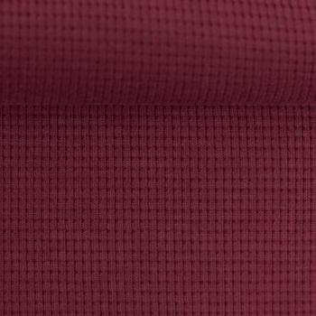 Swafing Clarissa Waffeljersey Uni Bordeaux 937